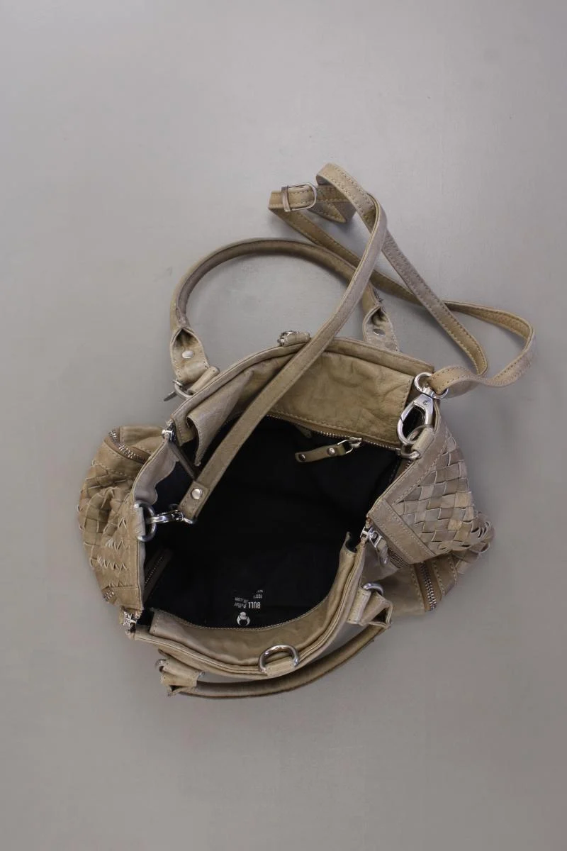 Bull Hunt Henkeltasche grau aus Leder