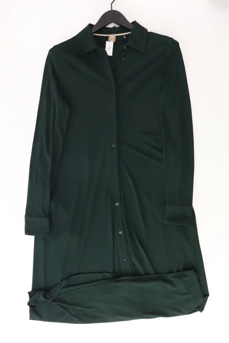 BOSS by Hugo Boss Jerseykleid Gr. S Langarm grün aus Viskose