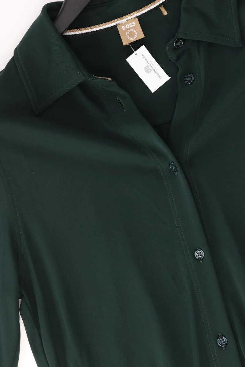 BOSS by Hugo Boss Jerseykleid Gr. S Langarm grün aus Viskose
