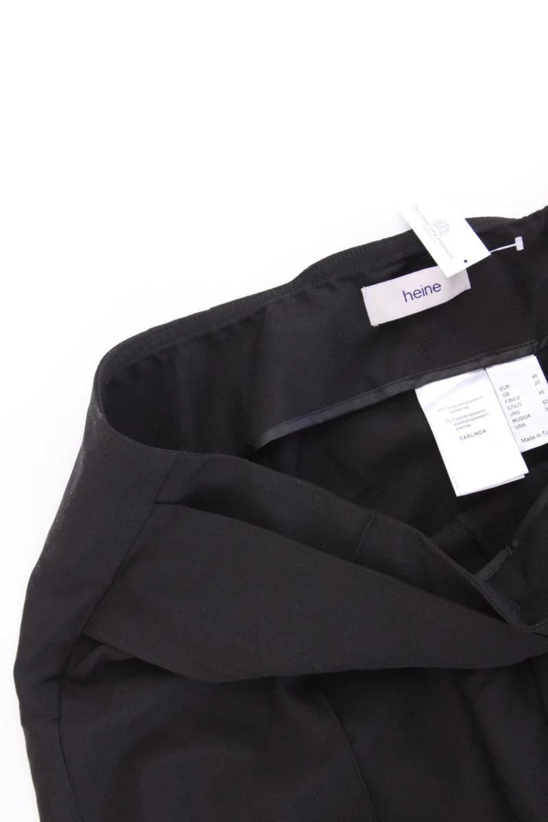 Heine Anzughose Gr. 46 neu mit Etikett schwarz aus Polyester