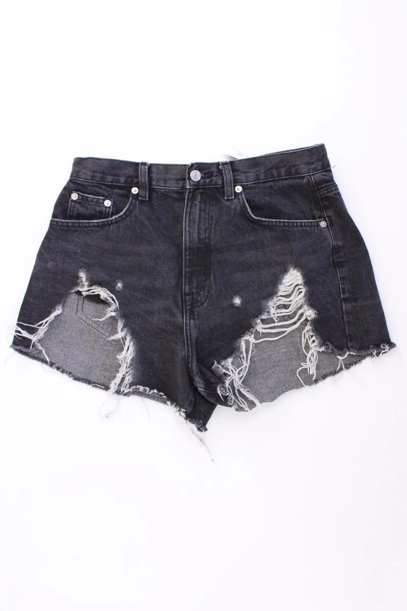 Pull&Bear Jeansshorts Gr. 40 grau