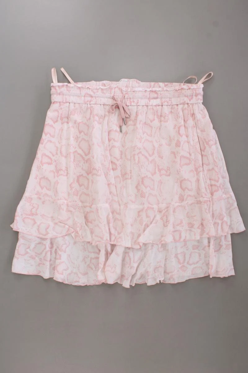 Marc Aurel Stretchrock Gr. 38 mit Tierdruck rosa aus Viskose