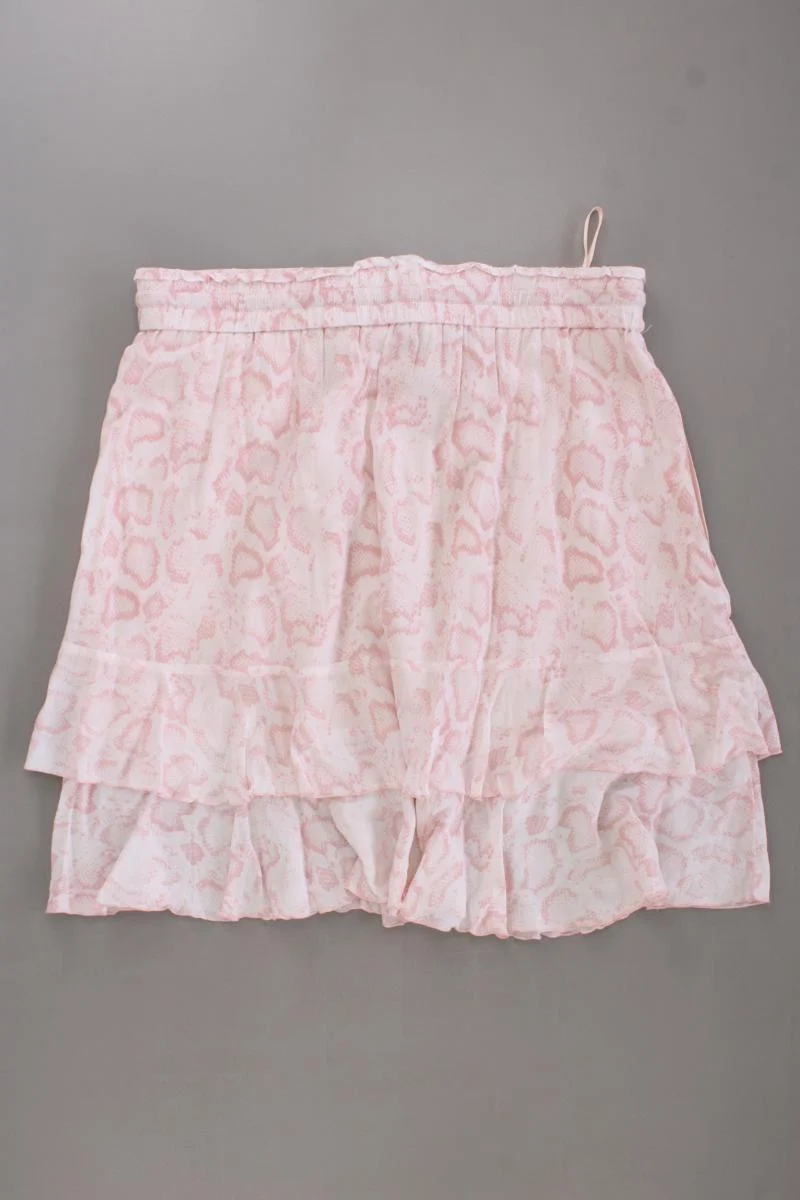 Marc Aurel Stretchrock Gr. 38 mit Tierdruck rosa aus Viskose