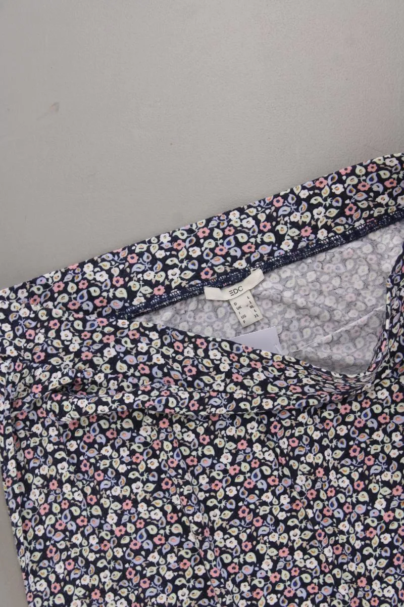 edc by Esprit Stretchrock Gr. L mit Blumenmuster mehrfarbig
