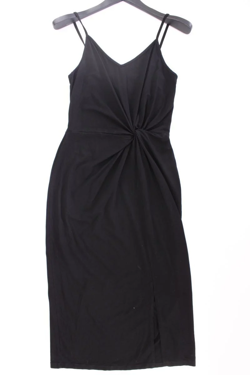 EDITED Trägerkleid Gr. 42 schwarz aus Viskose