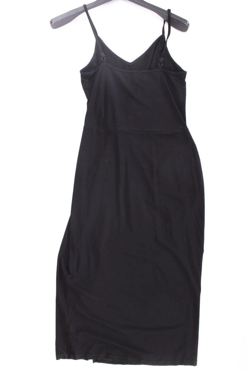 EDITED Trägerkleid Gr. 42 schwarz aus Viskose