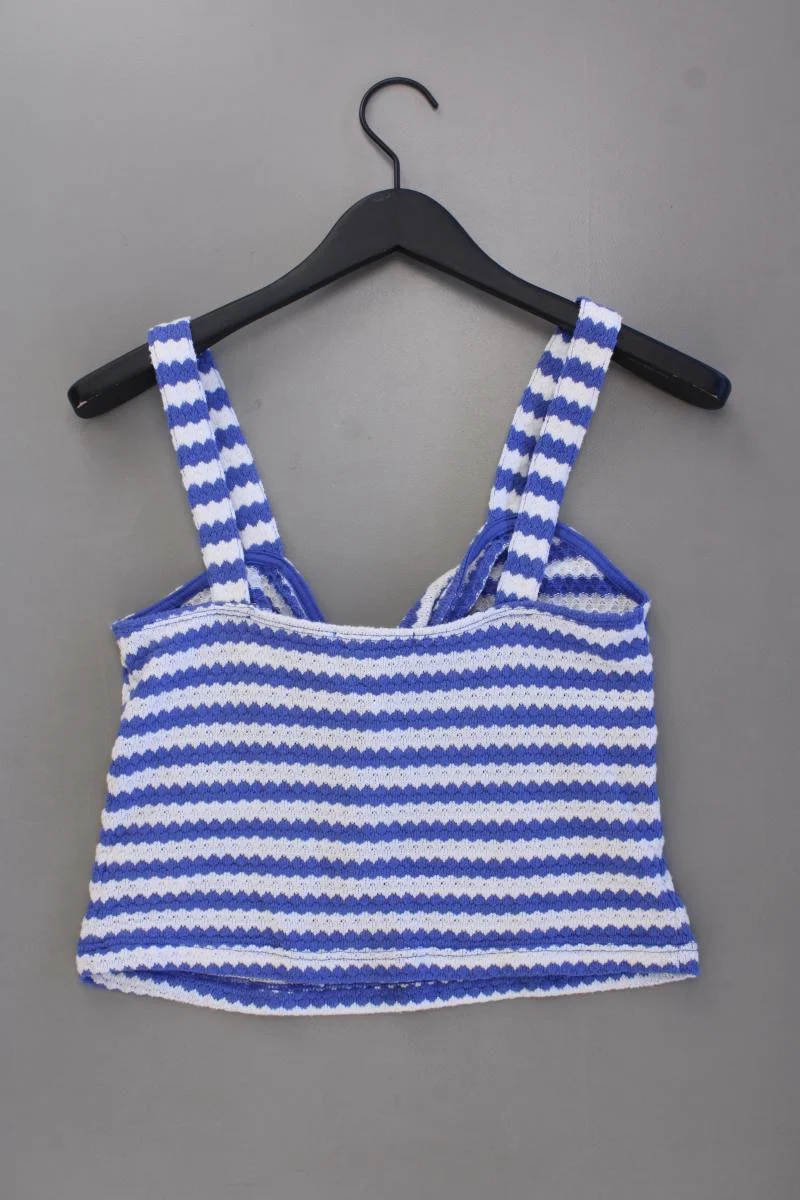 next Trägertop Gr. 42 gestreift blau aus Baumwolle