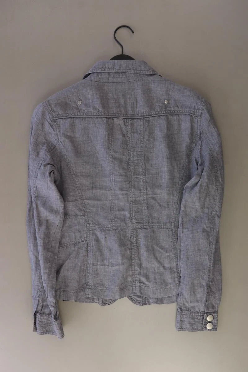 Street One Longblazer Gr. 42 blau aus Baumwolle