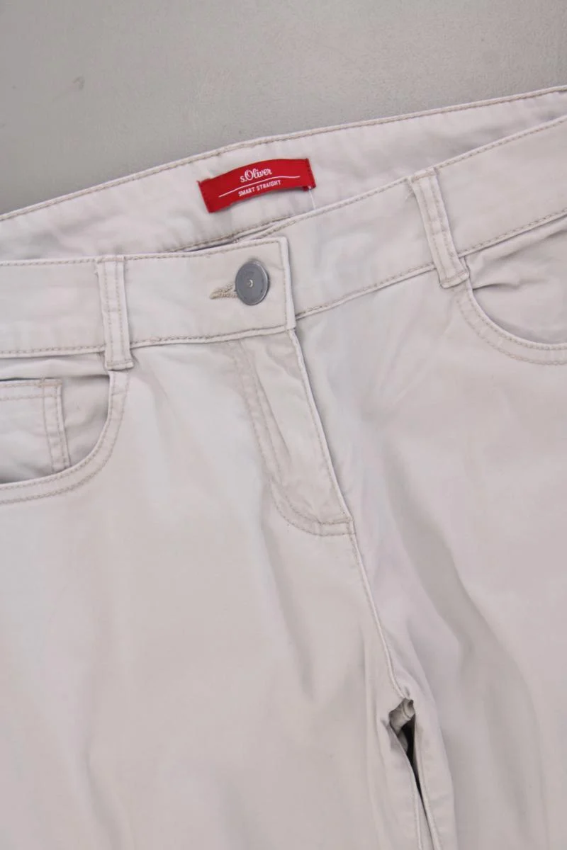 s.Oliver Hose Gr. 36 grau aus Baumwolle