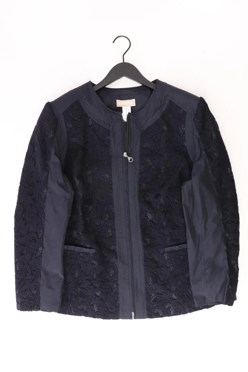 Mona Übergangsjacke Gr. 48 blau aus Polyester