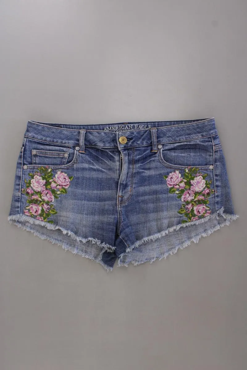 American Eagle Outfitters Jeansshorts Gr. US 12 (XL) blau aus Baumwolle