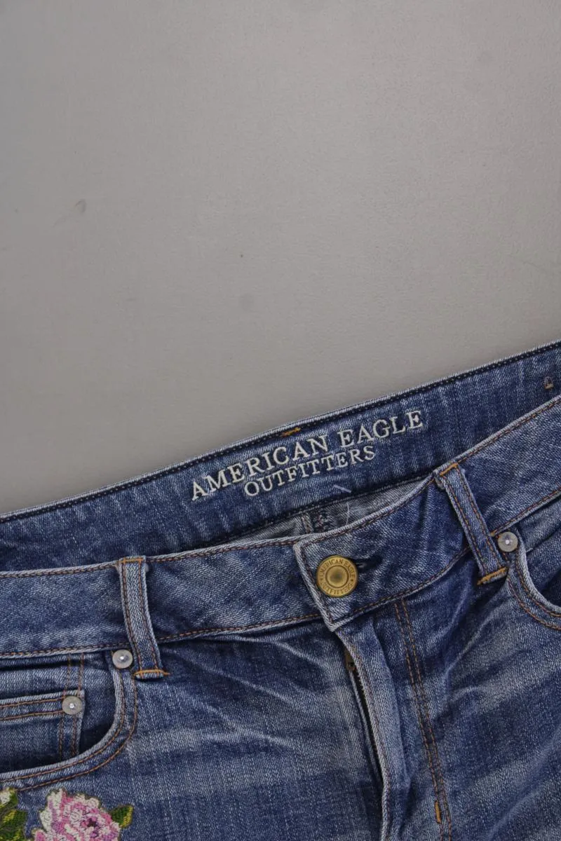 American Eagle Outfitters Jeansshorts Gr. US 12 (XL) blau aus Baumwolle