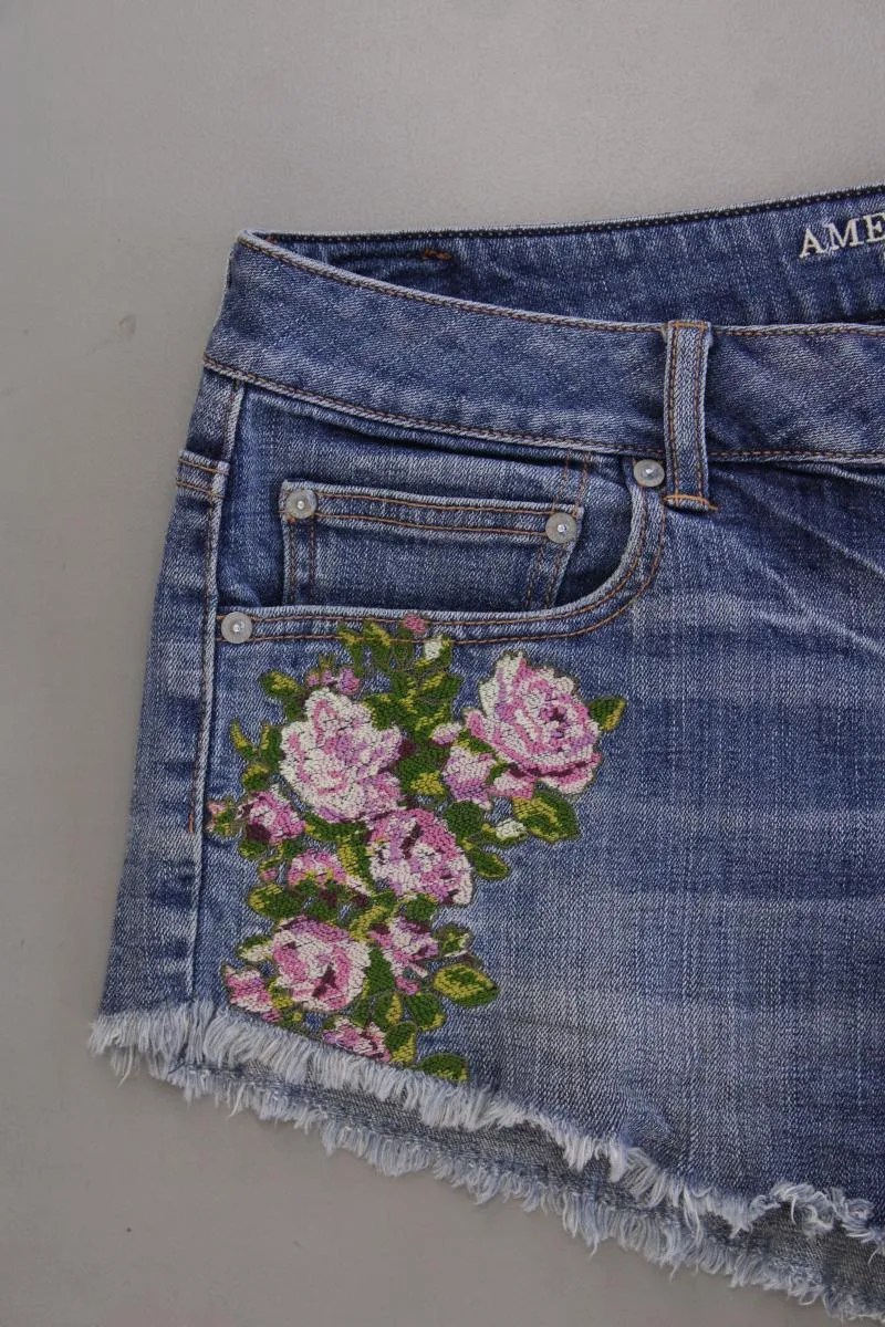 American Eagle Outfitters Jeansshorts Gr. US 12 (XL) blau aus Baumwolle