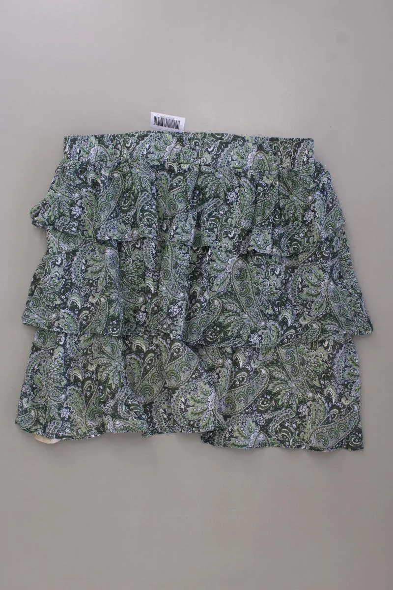 Joseph Janard Stretchrock Gr. 36 mit Paisleymuster grün aus Viskose