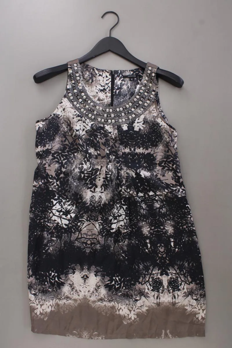 comma, Midikleid Gr. 38 Ärmellos grau aus Polyester