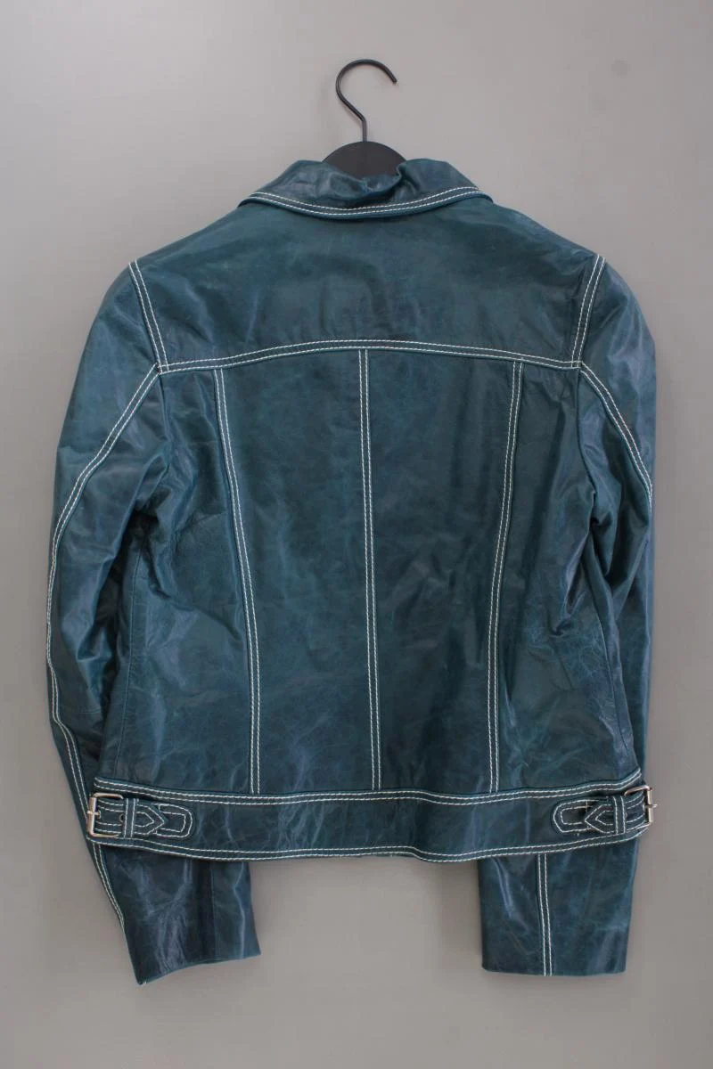 Gipsy Lederjacke Gr. L neuwertig blau