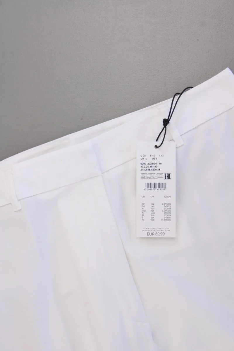 s.Oliver 7/8 Hose Gr. 38 neu mit Etikett Neupreis: 89,99€! weiß aus Lyocell