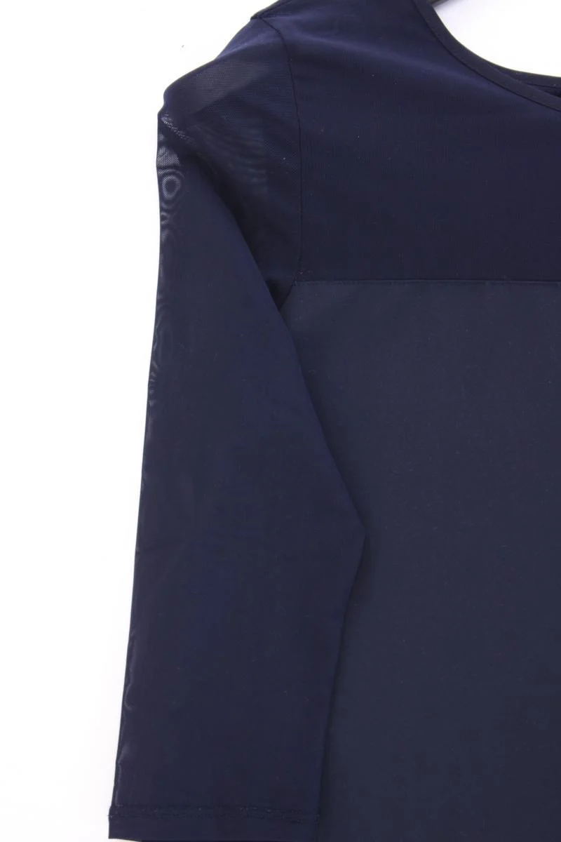 s.Oliver Black Label Classic Shirt Gr. 36 3/4 Ärmel blau aus Viskose