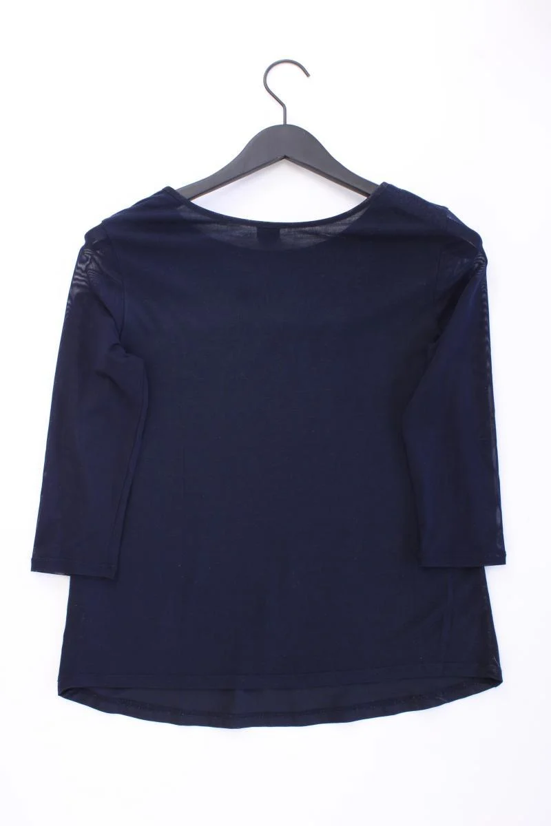 s.Oliver Black Label Classic Shirt Gr. 36 3/4 Ärmel blau aus Viskose