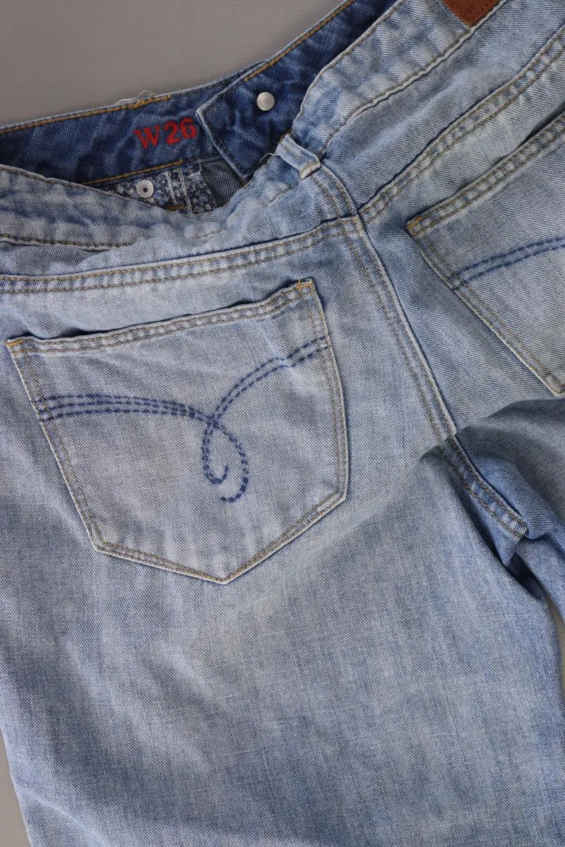 Esprit Jeansshorts Gr. W26 blau aus Baumwolle