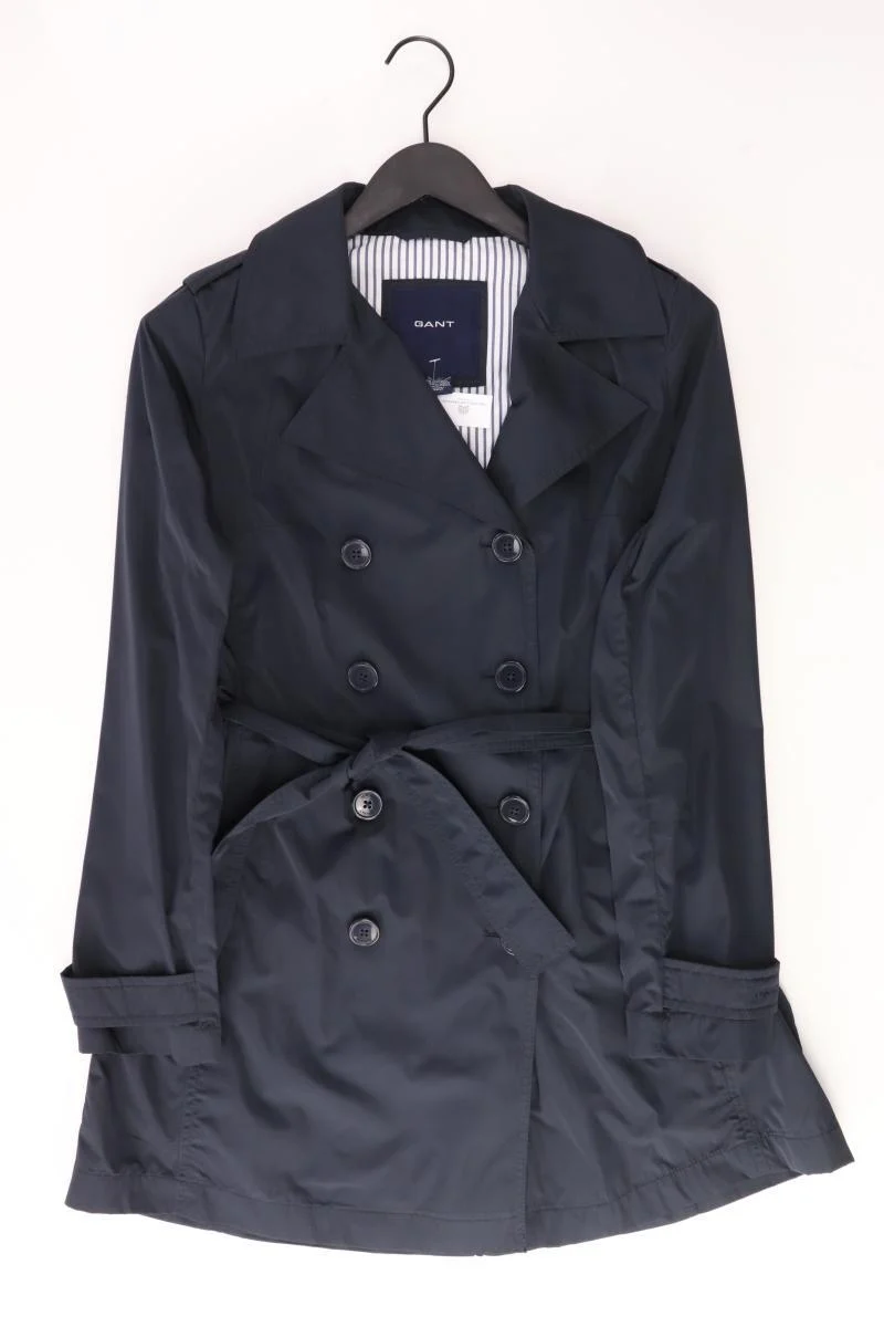 Gant Trenchcoat Gr. 38 blau aus Polyester