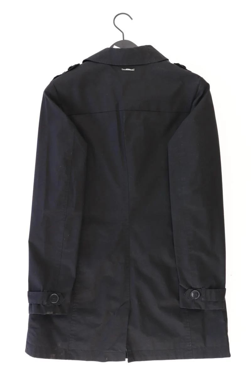 s.Oliver Mantel Gr. 38 schwarz aus Baumwolle