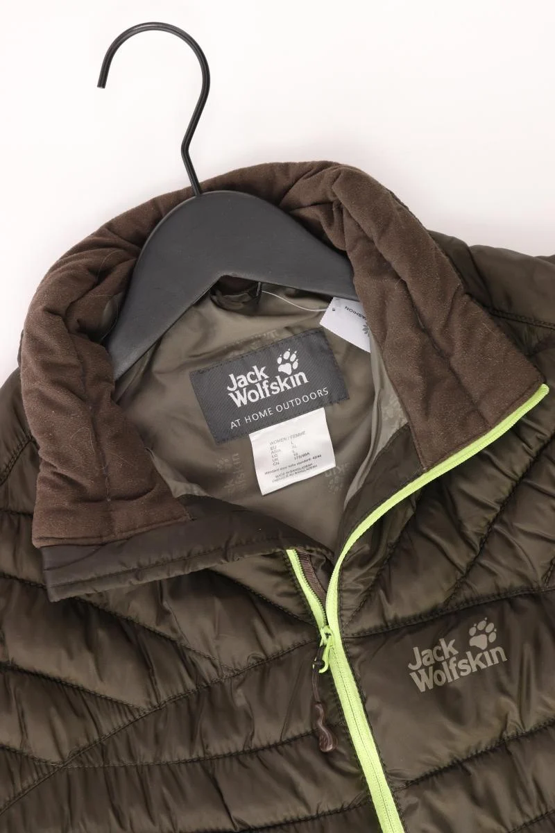 Jack Wolfskin Steppweste Gr. L braun aus Polyester