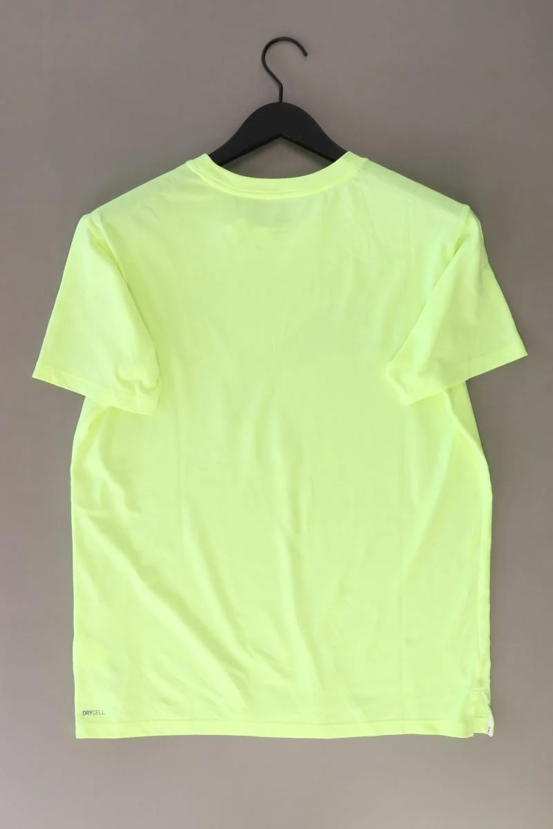 Puma Sportshirt für Herren Gr. S Kurzarm gelb aus Polyester