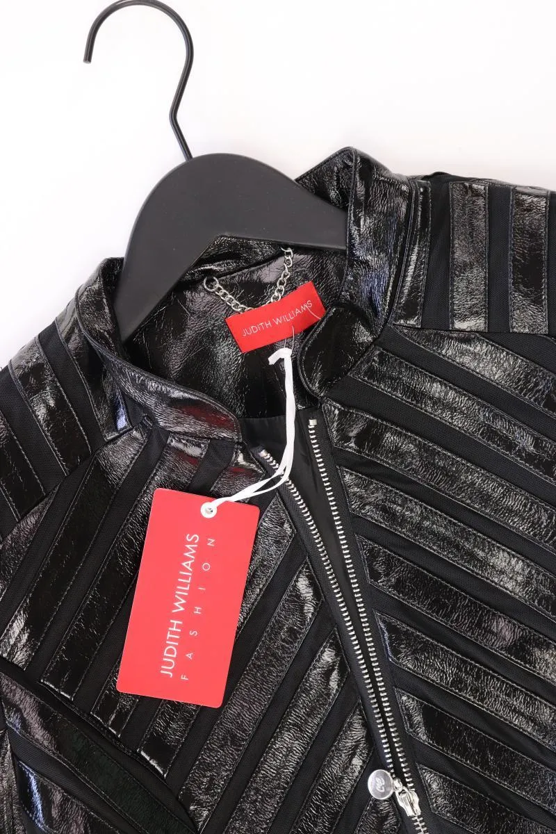 Judith Williams Regular Jacke Gr. 34 neu mit Etikett schwarz aus Polyester