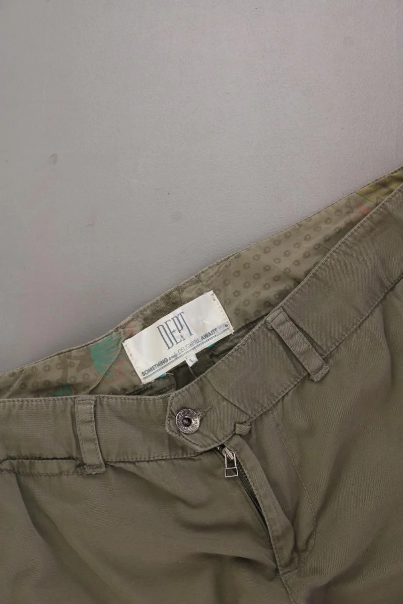 DEPT. Shorts Gr. M olivgrün aus Baumwolle