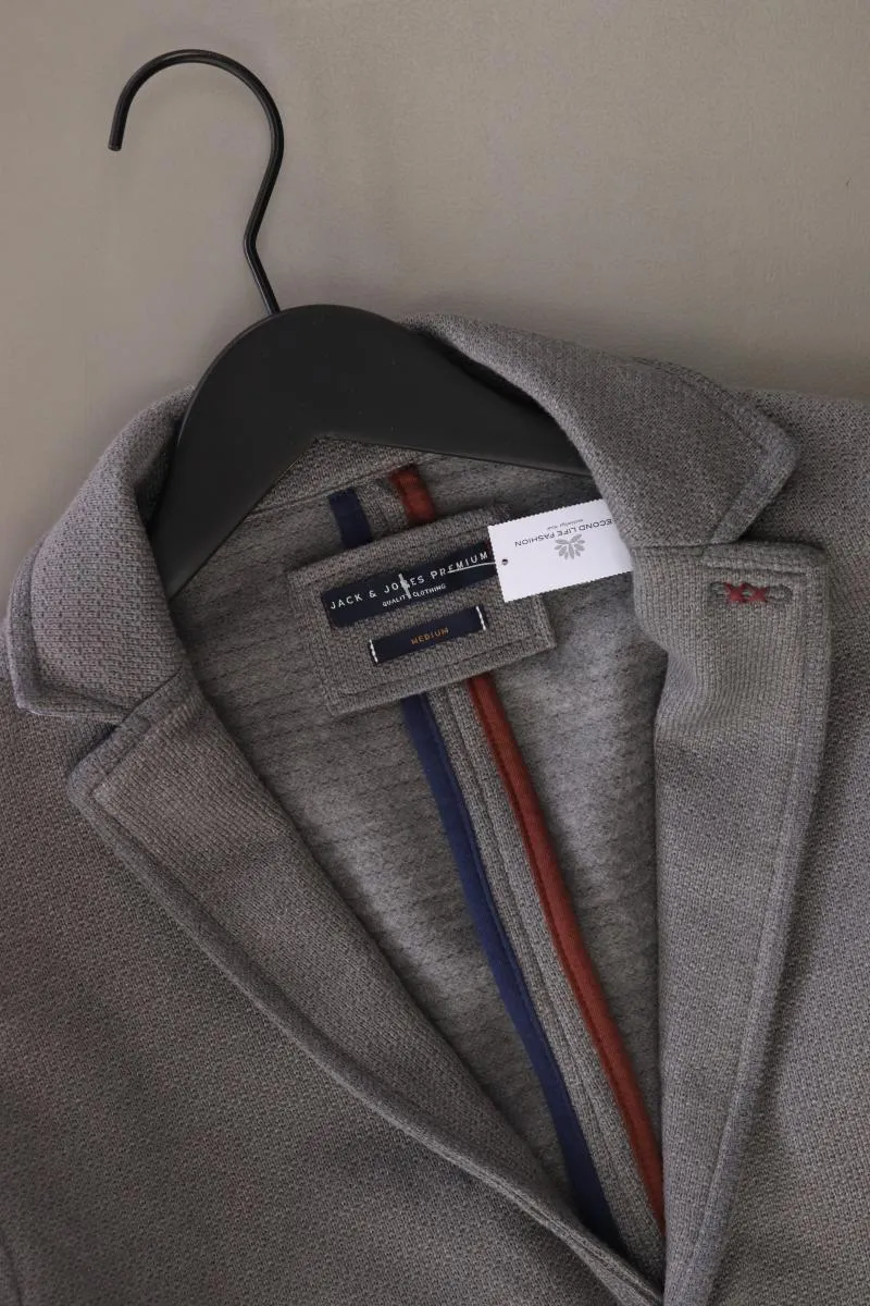 Jack & Jones Jerseysakko für Herren Gr. M grau aus Baumwolle