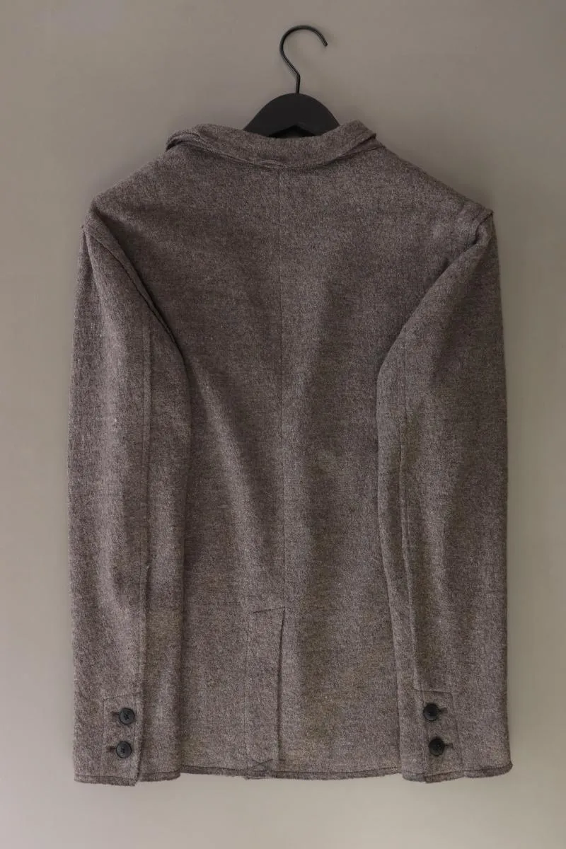 Jack & Jones Longsakko für Herren Gr. 48 grau aus Viskose