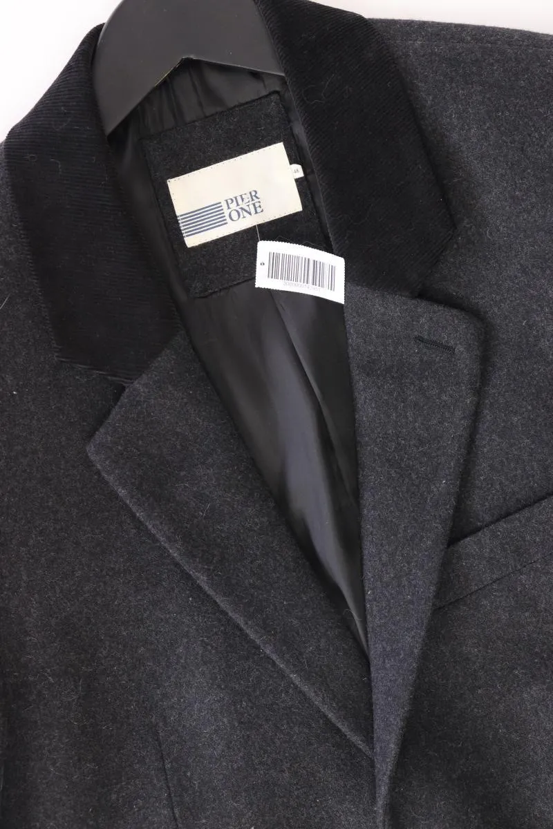 Pier One Wollsakko für Herren Gr. 48 grau