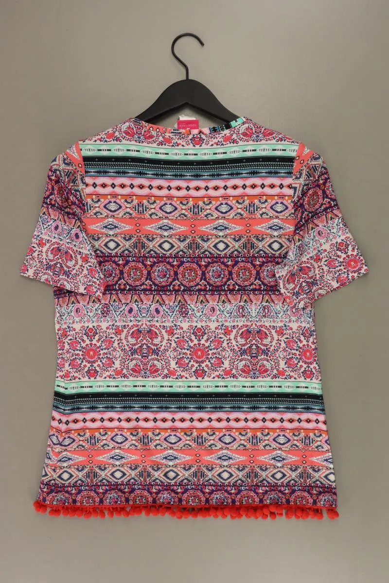 TOGETHER T-Shirt Gr. 38 Kurzarm rosa aus Viskose