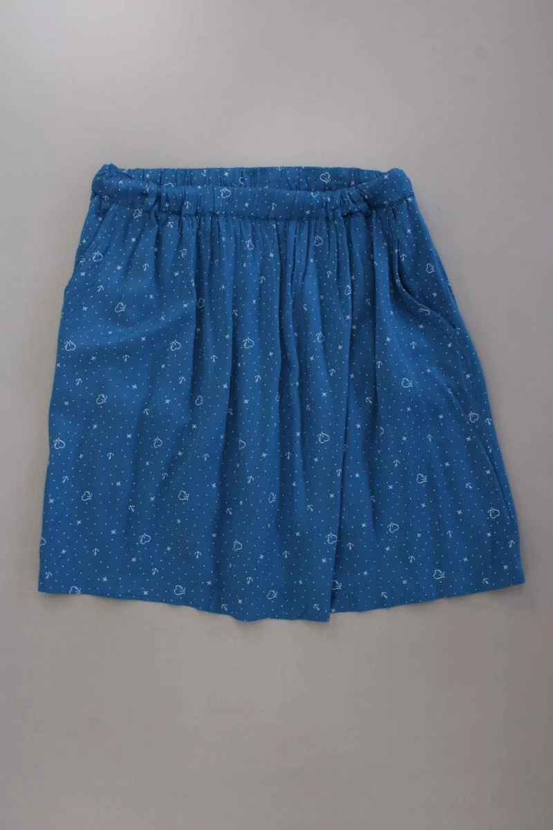 Ragwear Rock mit Ankermuster Gr. M blau aus Viskose