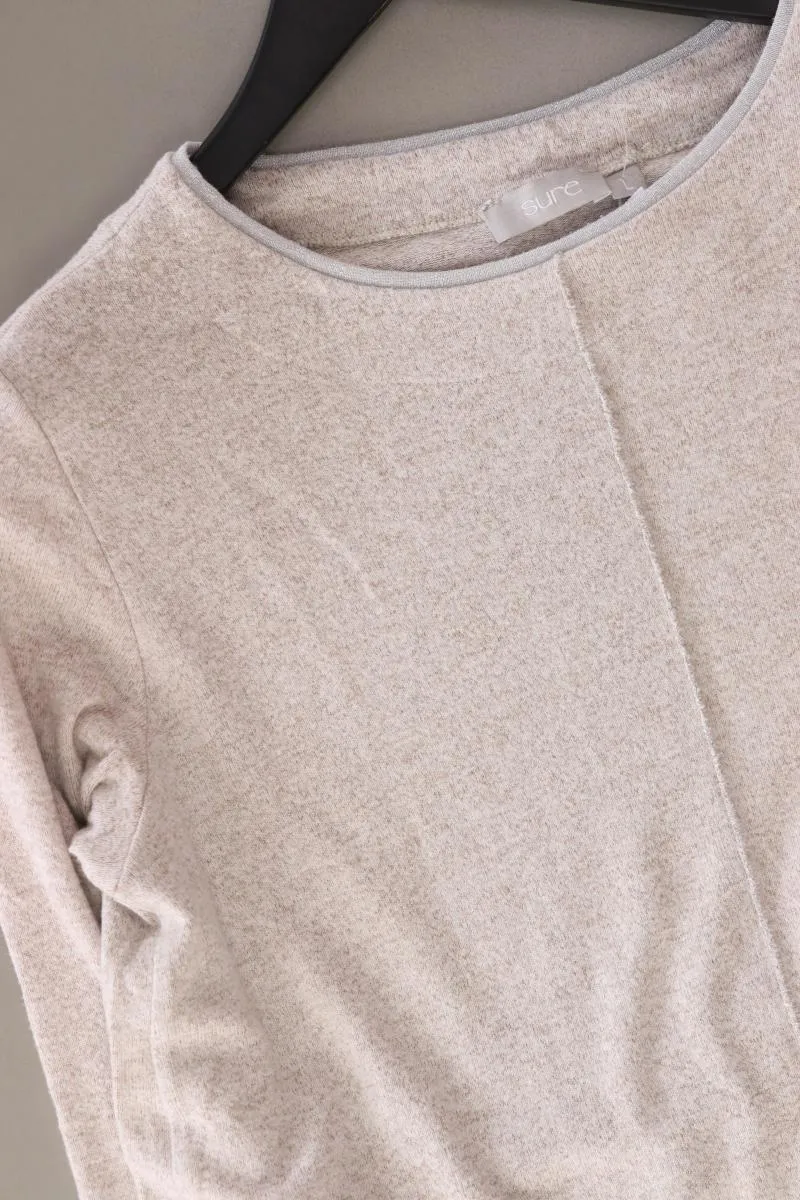 Sure Feinstrickpullover Gr. L creme aus Viskose