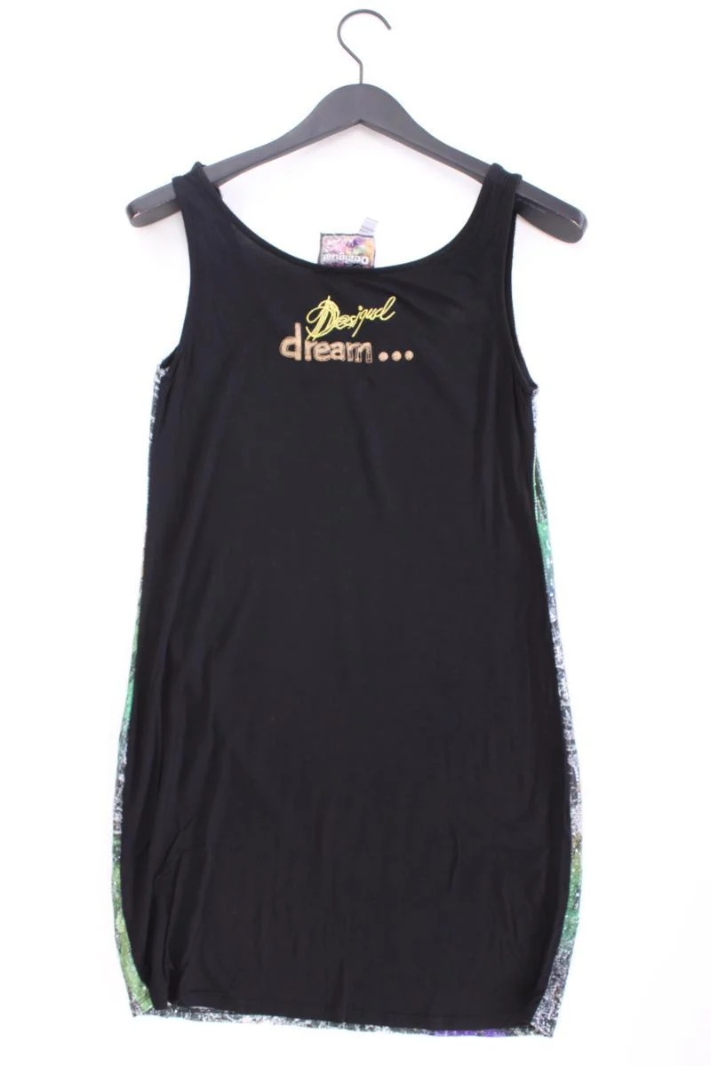 Desigual Trägerkleid Gr. L mit Pailletten mehrfarbig aus Polyester