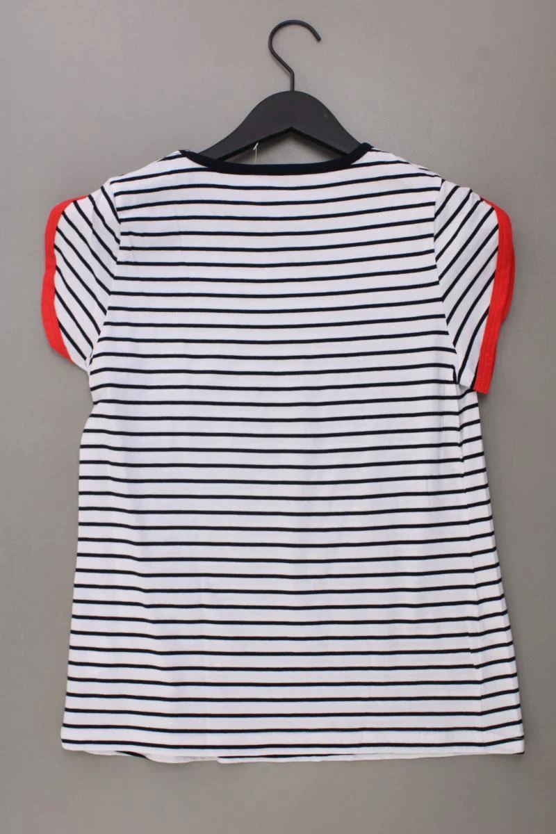 Navigazione Ringelshirt Gr. 36 gestreift Kurzarm blau aus Baumwolle