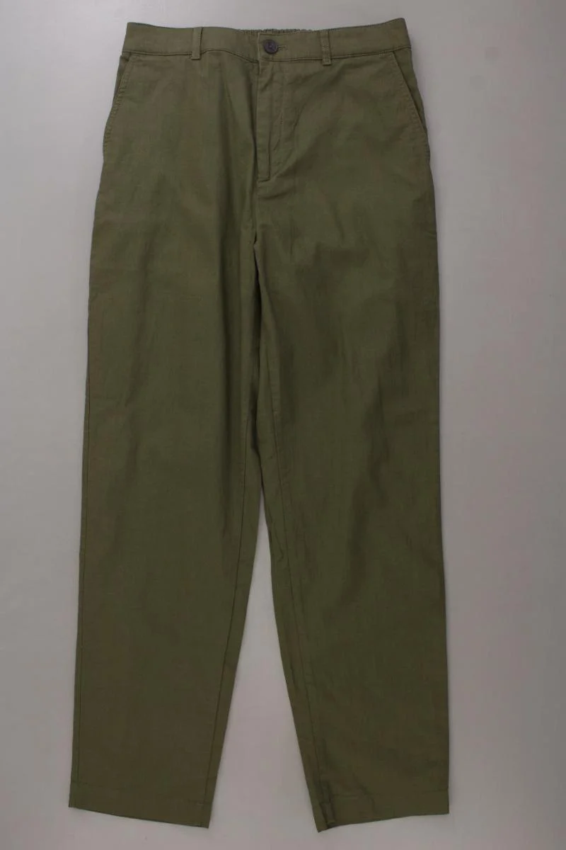 Uniqlo Stoffhose Gr. S neuwertig olivgrün aus Baumwolle