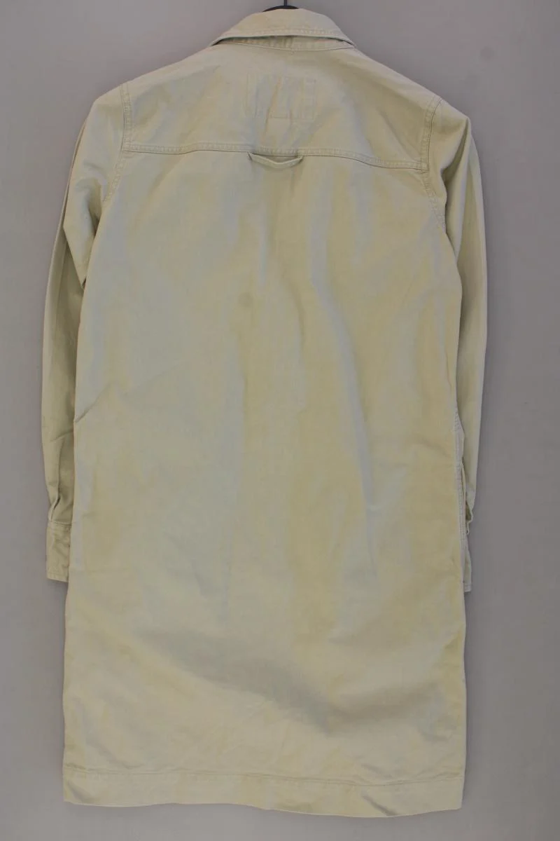 Gant by Michael Bastian Kleid Gr. 34 Langarm olivgrün aus Baumwolle