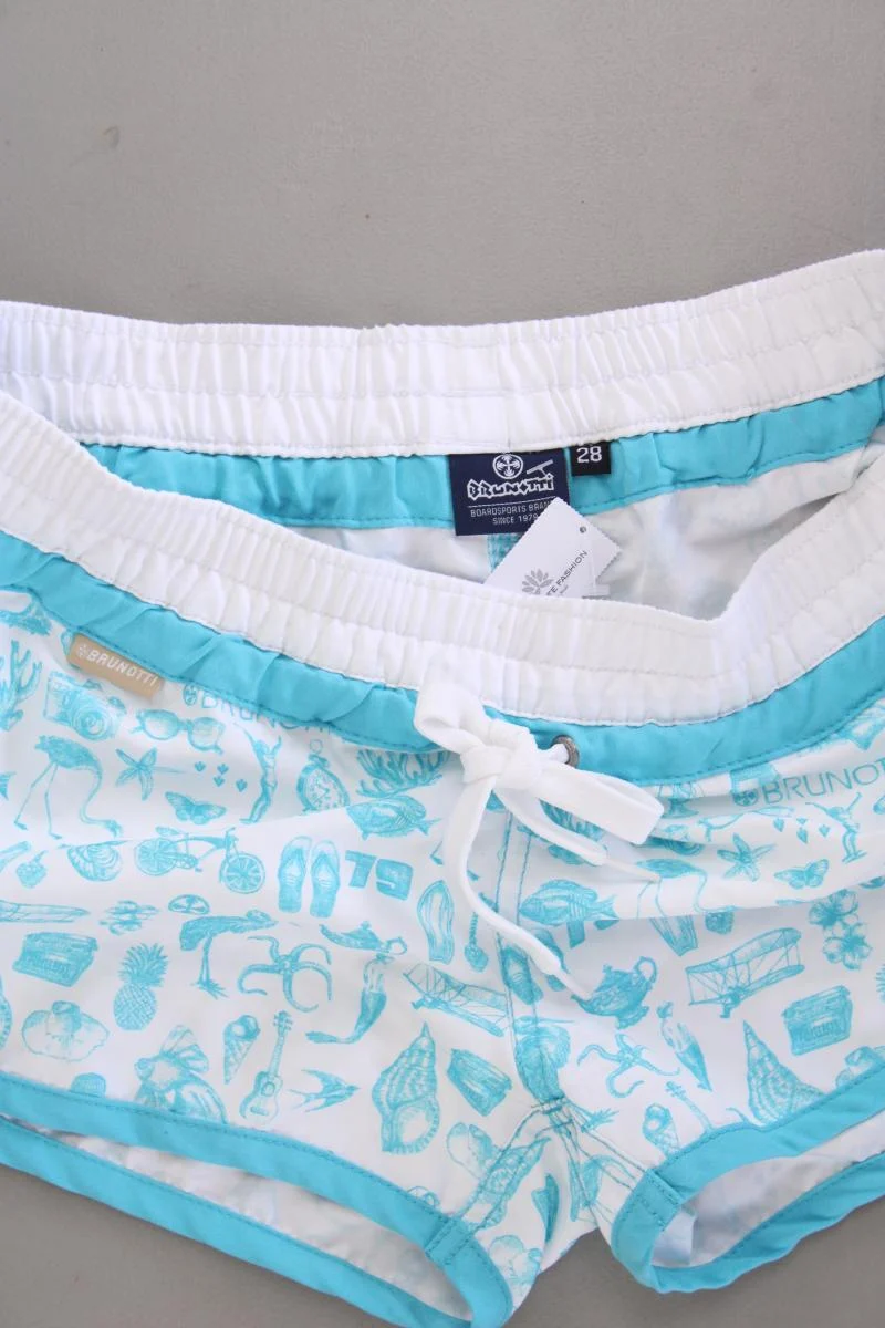 Brunotti Shorts Gr. W28 türkis aus Polyester
