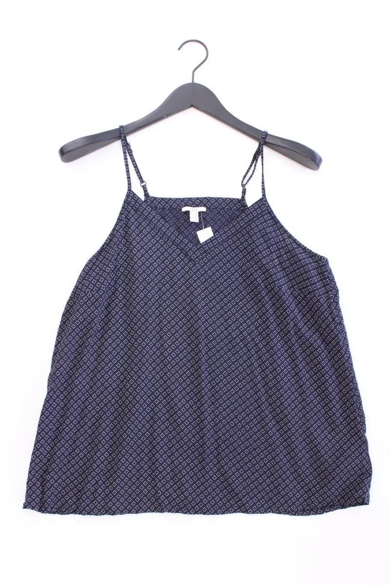 edc by Esprit Spaghetti-Top Gr. XL blau aus Viskose