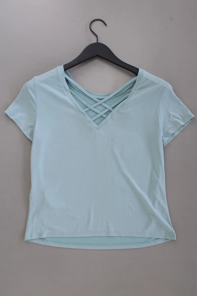 Only Shirt Gr. XS Kurzarm blau aus Modal