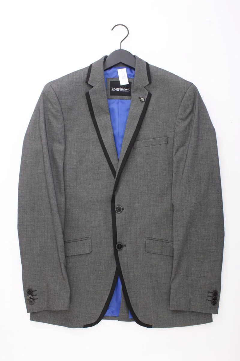 Bruno Banani Longsakko für Herren Gr. Langgröße 94 neuwertig grau aus Polyester