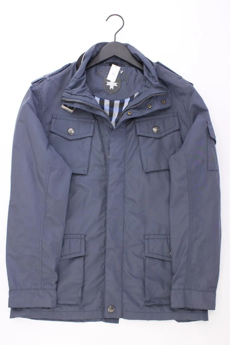 Wellensteyn Jacke Modell Fuel für Herren Gr. M neuwertig blau aus Polyamid