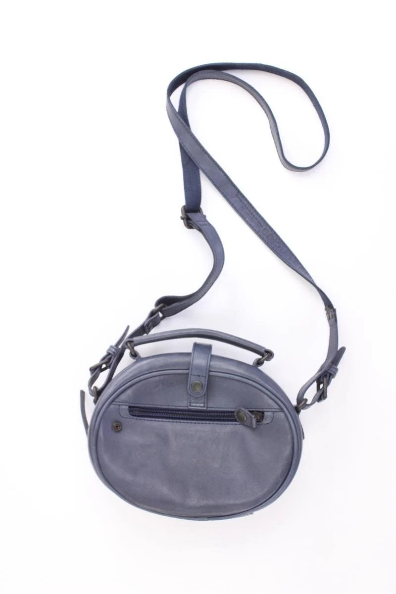 aunts & uncles Umhängetasche neuwertig blau aus Leder