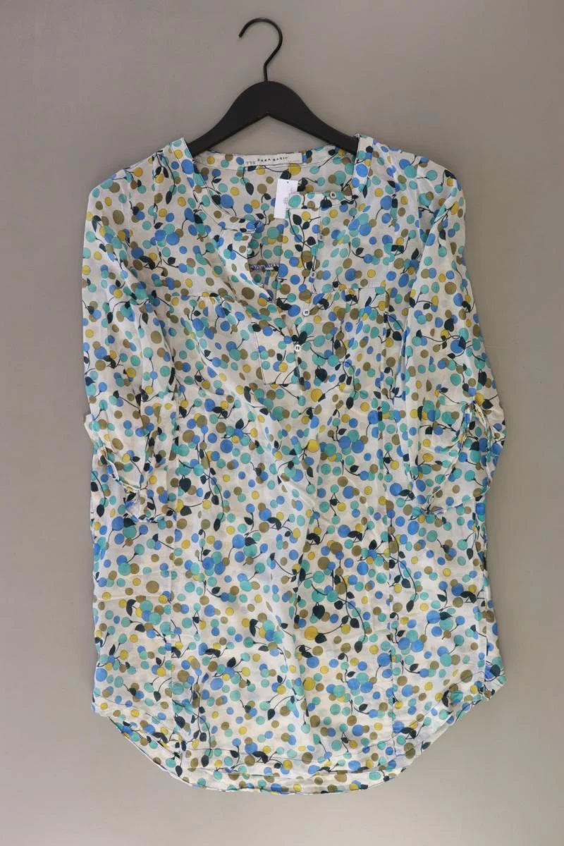 Zara Regular Tunika Gr. S blau aus Baumwolle