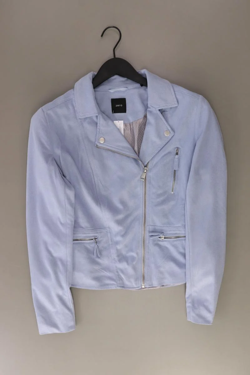 Zero Übergangsjacke Gr. 38 blau aus Polyester