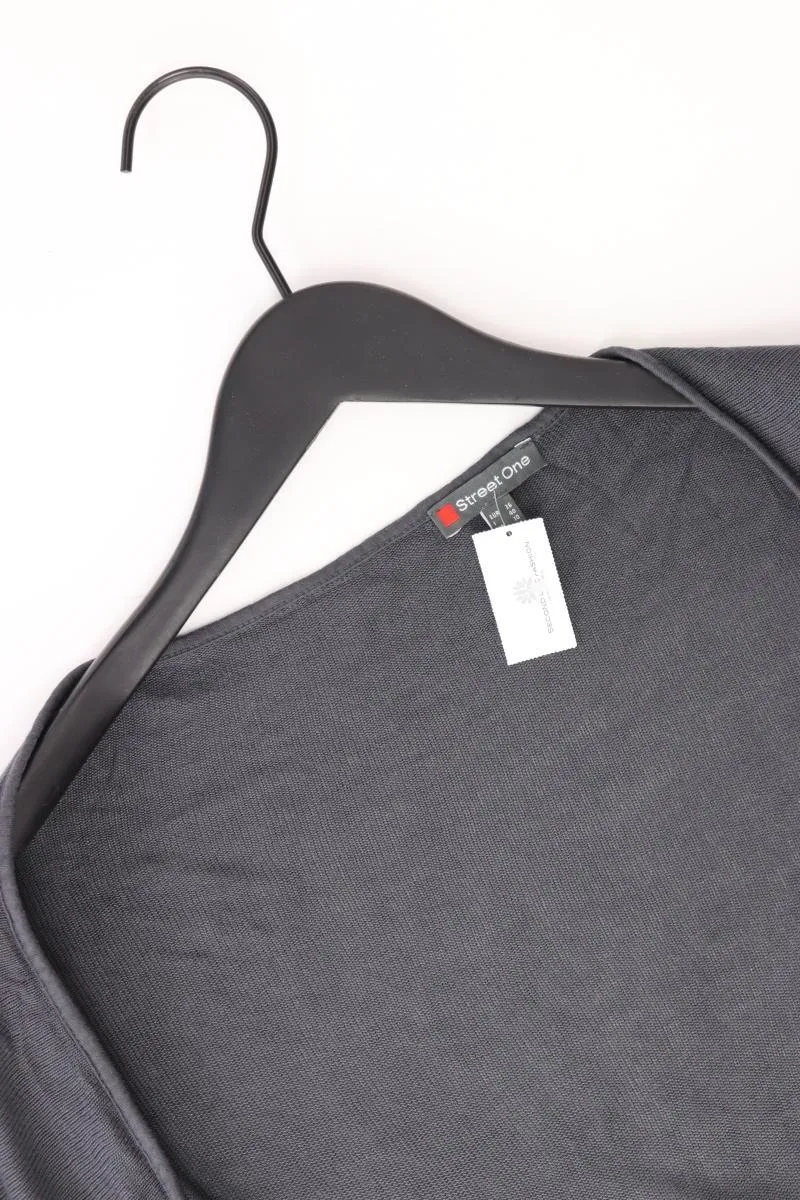 Street One Strickjacke Gr. 36 Weite Ärmel grau