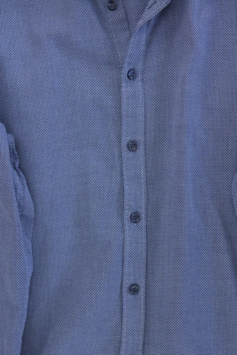 Manguun Langarmhemd für Herren Gr. Hemdgröße 41 blau